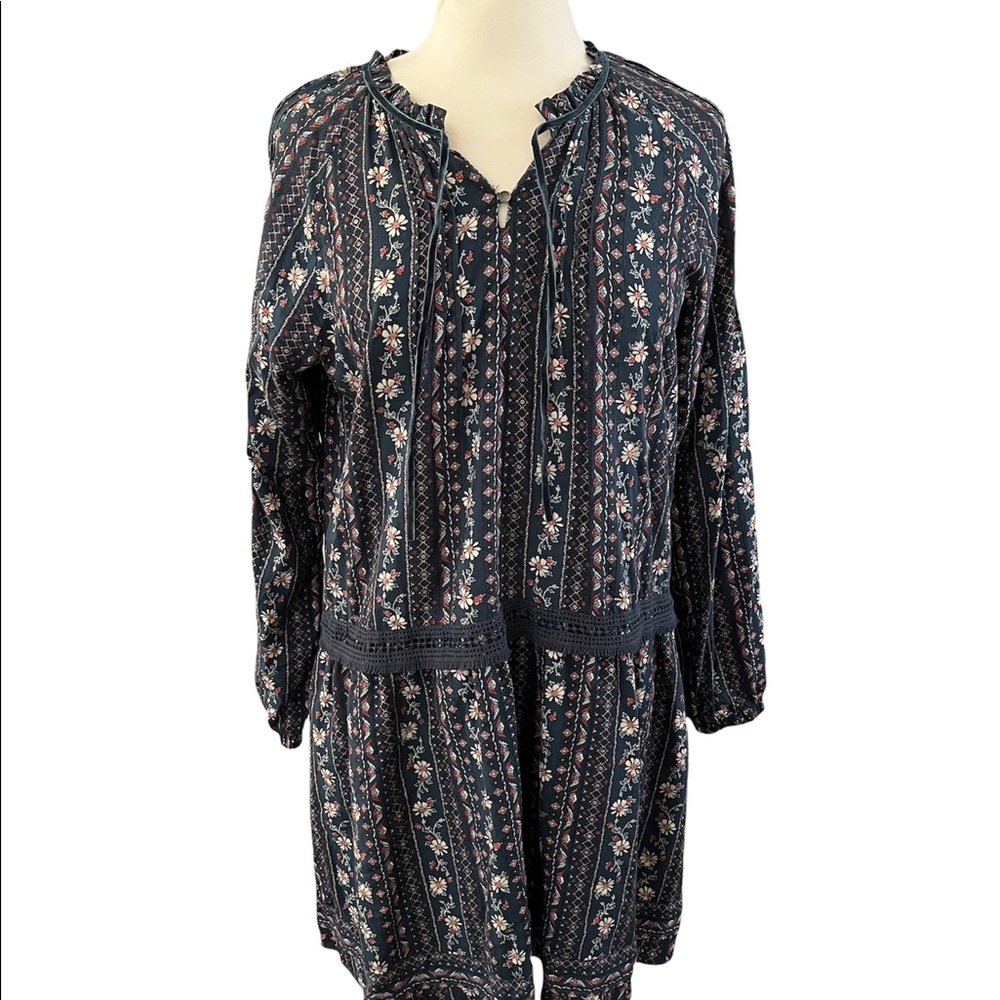 Thursday Island Navy Floral Dress